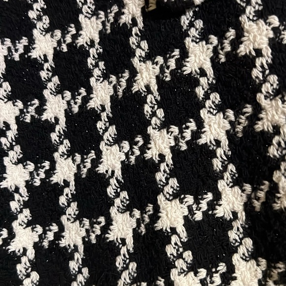 💕 Zara Tweed Houndstooth Blazer S 💕 - Picture 9 of 16